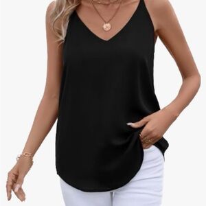 Evera B women’s spaghetti strap tank top blouse
